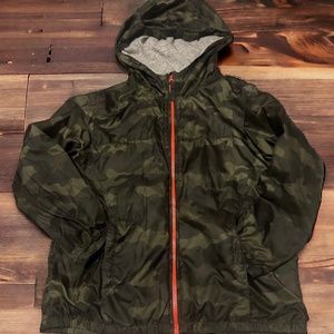 Camouflage Print Jacket